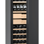 Cave de vieillissement à vin 239 bouteilles – contrôle de température et humidité, étagères bois