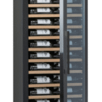 Cave de vieillissement pour vin – 103 bouteilles, étagères coulissantes