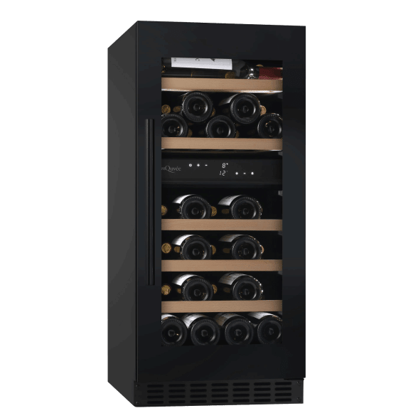 e Cave à vin encastrable anthracite 780 mm – 34 bouteilles – Image 1