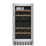 Cave à vin encastrable inox, 29 bouteilles