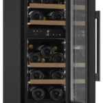 Cave à vin encastrable anthracite –  jusqu’à 16 bouteilles