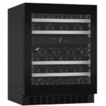 Cave à vin encastrable noire Push‑Pull – 31 bouteilles