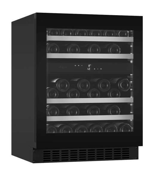 m Cave à vin encastrable noire Push‑Pull – 31 bouteilles – Image 1