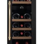 Cave à vin encastrable 780 mm anthracite – 16 bouteilles